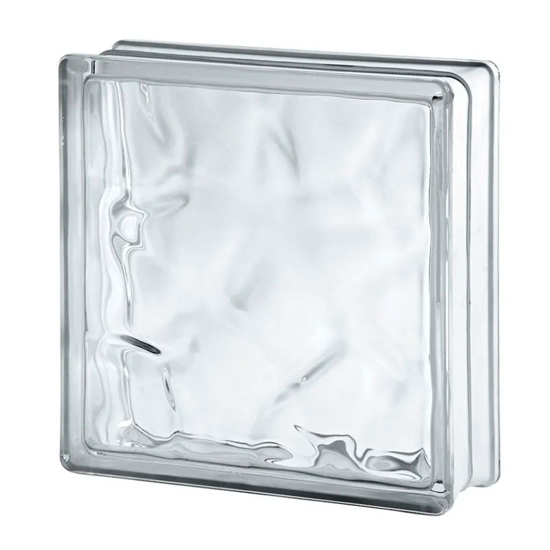 Bloqueta de Vidrio 24x24 Wave - Mulia