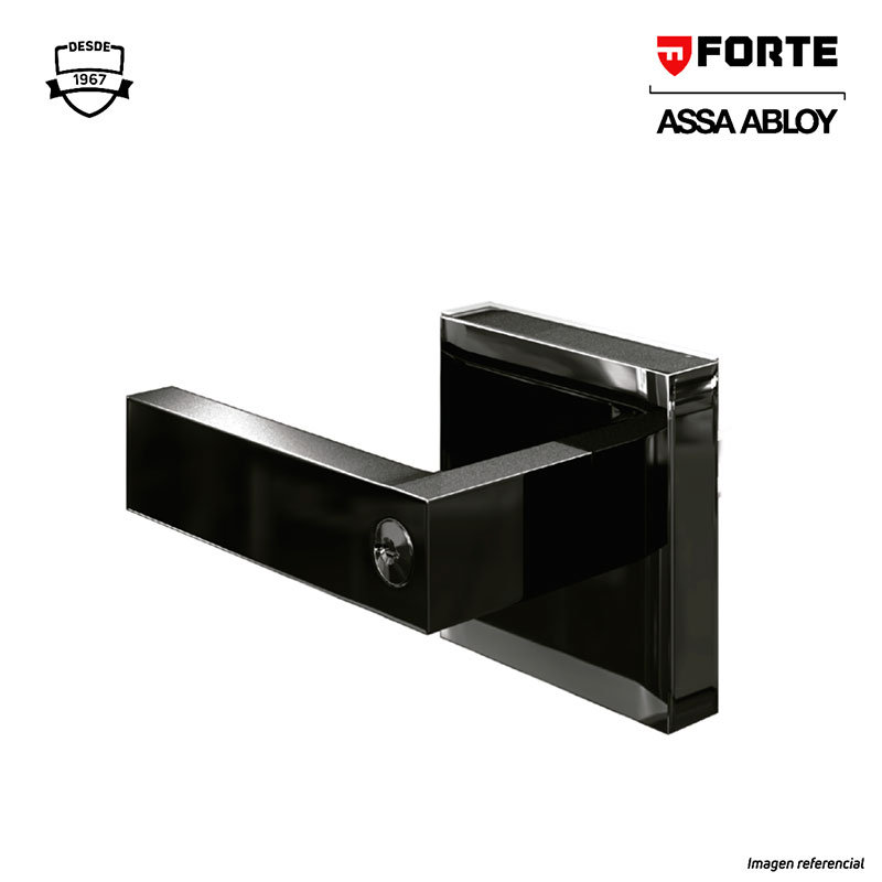 Cerradura de Manija Cuadrada Bronce Pulido – Forte
