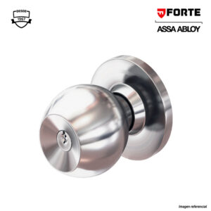 Chapa Bola Cerradura de Pomo BQ07 Negro Brillante – Forte