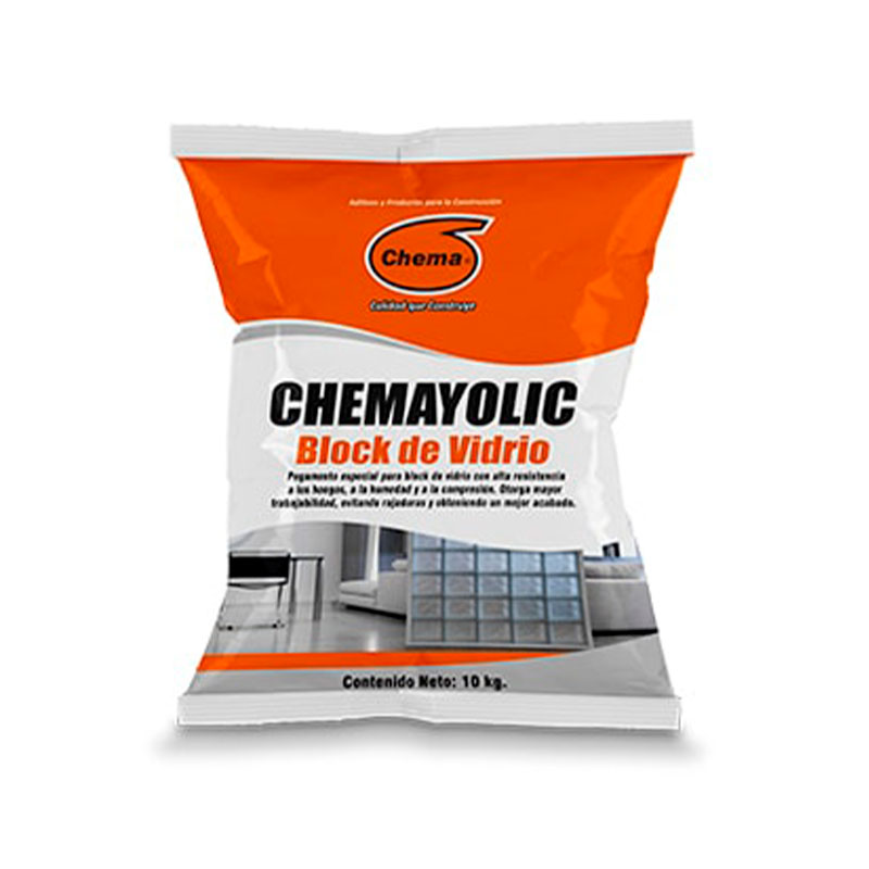 Chemayolic para Block de Vidrio 10 kg – Chema