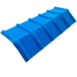 Cumbrera de Aluzinc Azul 0.26 x 0.40 x 3 m – Importado