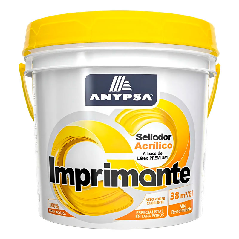 Imprimante Sellador Acrílico 18 LT – Anypsa