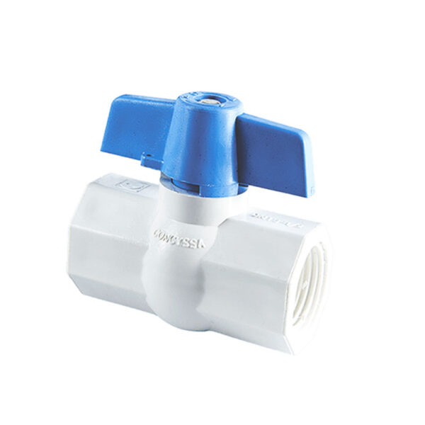 Llave de Paso (Válvula) PVC 1/2" – Concysa