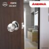 Chapa Bola Cerradura de Pomo AI06 Acero Inoxidable – Forte