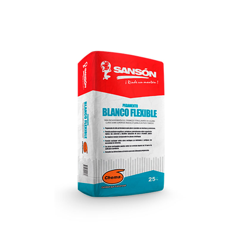 sansÓn blanco flexible chema