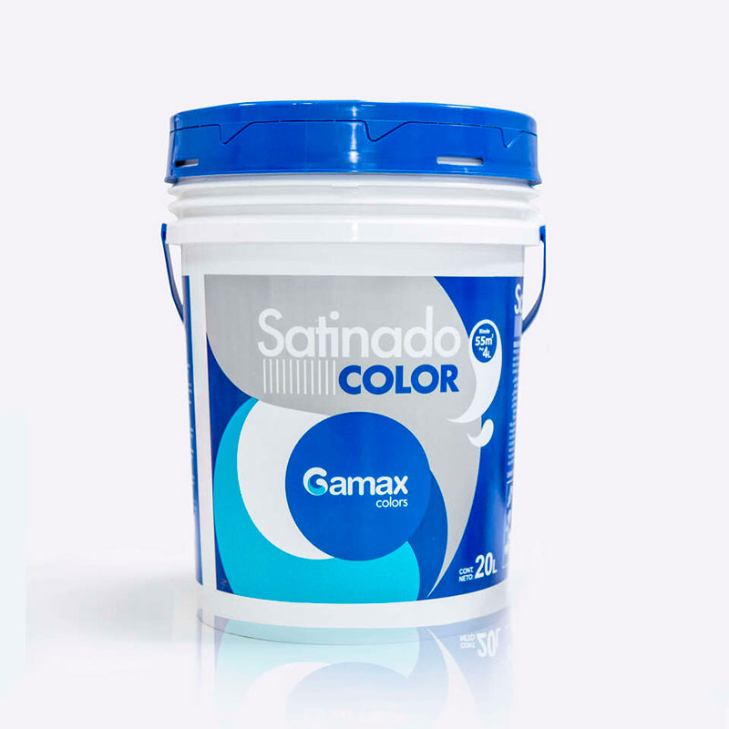 pintura satinado 5gl gamax paint