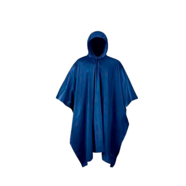 poncho pvc ligero azul pvc 50"x80' segpro