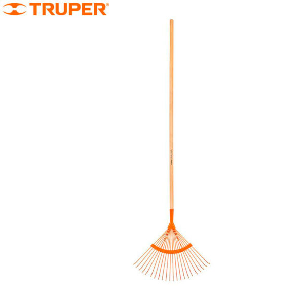 ratrillo (escoba) curva de metal 22 dientes redondo truper