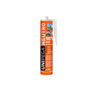 silicona neutro transparente de 280 ml unipega