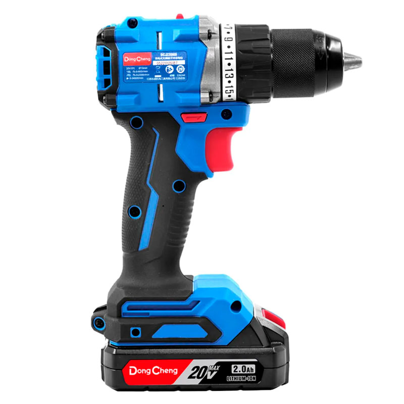 taladro atorn. 20v 1/2" + pistola impacto 20v 1/4 dongcheng