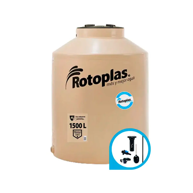 tanque de agua+ 1500l rotoplas