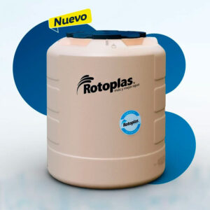 tanque de agua de 700l color arena rotoplas