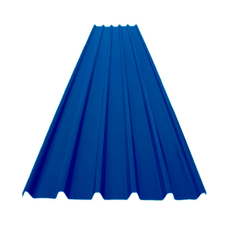 techo aluzinc tr6 3.60x1.10m 0.30mm prepintado azul importado