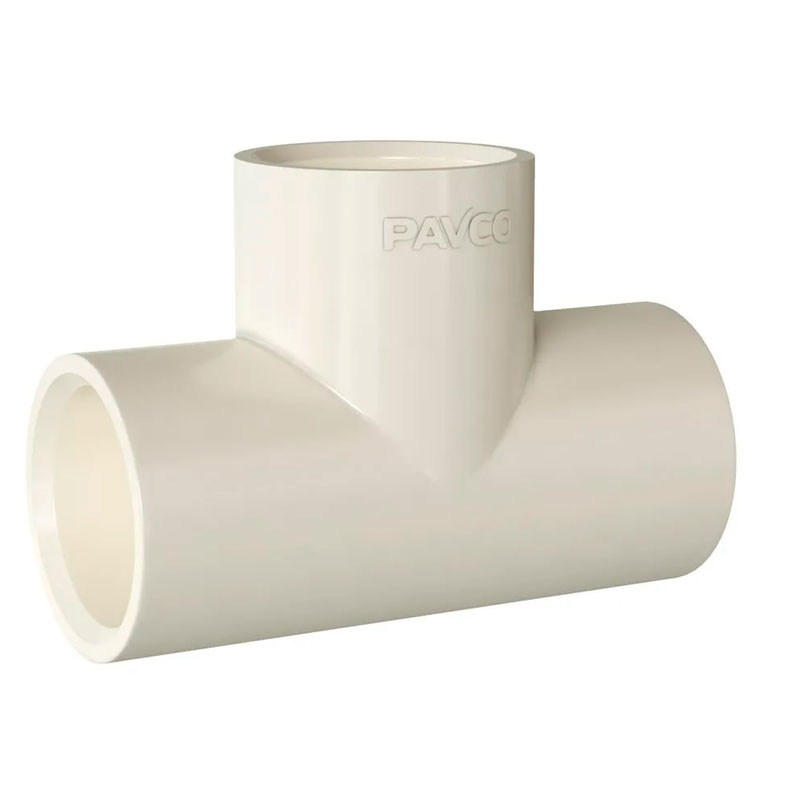 tee cpvc de 1/2" pavco wavin