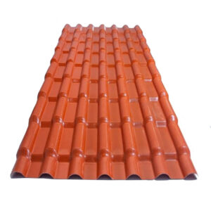 teja termoacustico colonial 0.72 x 1.97 mt naranja onduline