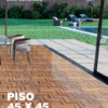 Cerámico Parquet Quinilla Beige 45x45 – San Lorenzo