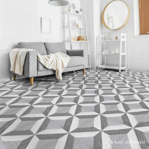Cerámico Madera Santa Cruz Plata 45x45 – San Lorenzo