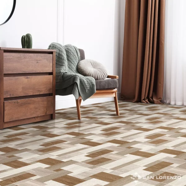 Ceramica-San-Lorenzo-Madera-Lara-Nuez-45x45-Ambiente Cerámico Madera Lara Nuez 45x45 – San Lorenzo