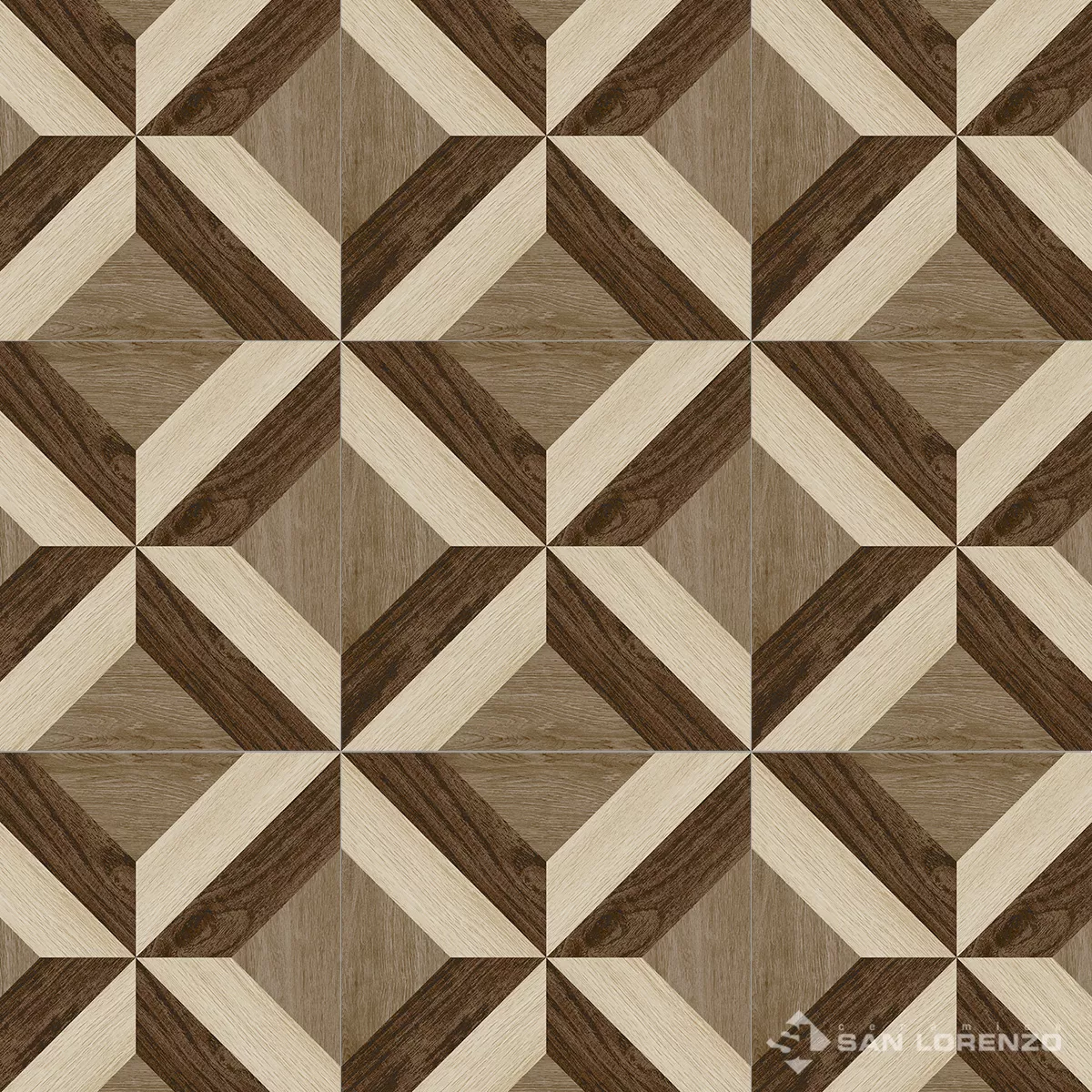 Ceramica-San-Lorenzo-Madera-Santa-Cruz.jpg Cerámico Madera Santa Cruz Nuez 45x45 – San Lorenzo - Imagen 3