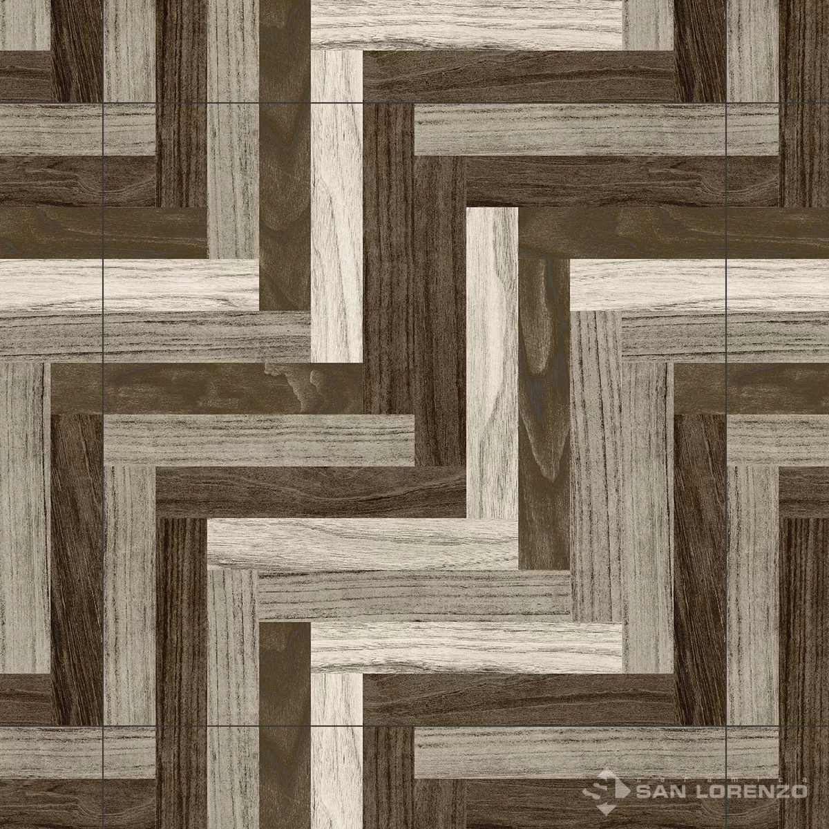 Ceramica-San-Lorenzo-PARQUET-SCALONI-GRIS-ZOOM Cerámico Parquet Scaloni Gris 45x45 – San Lorenzo - Imagen 2
