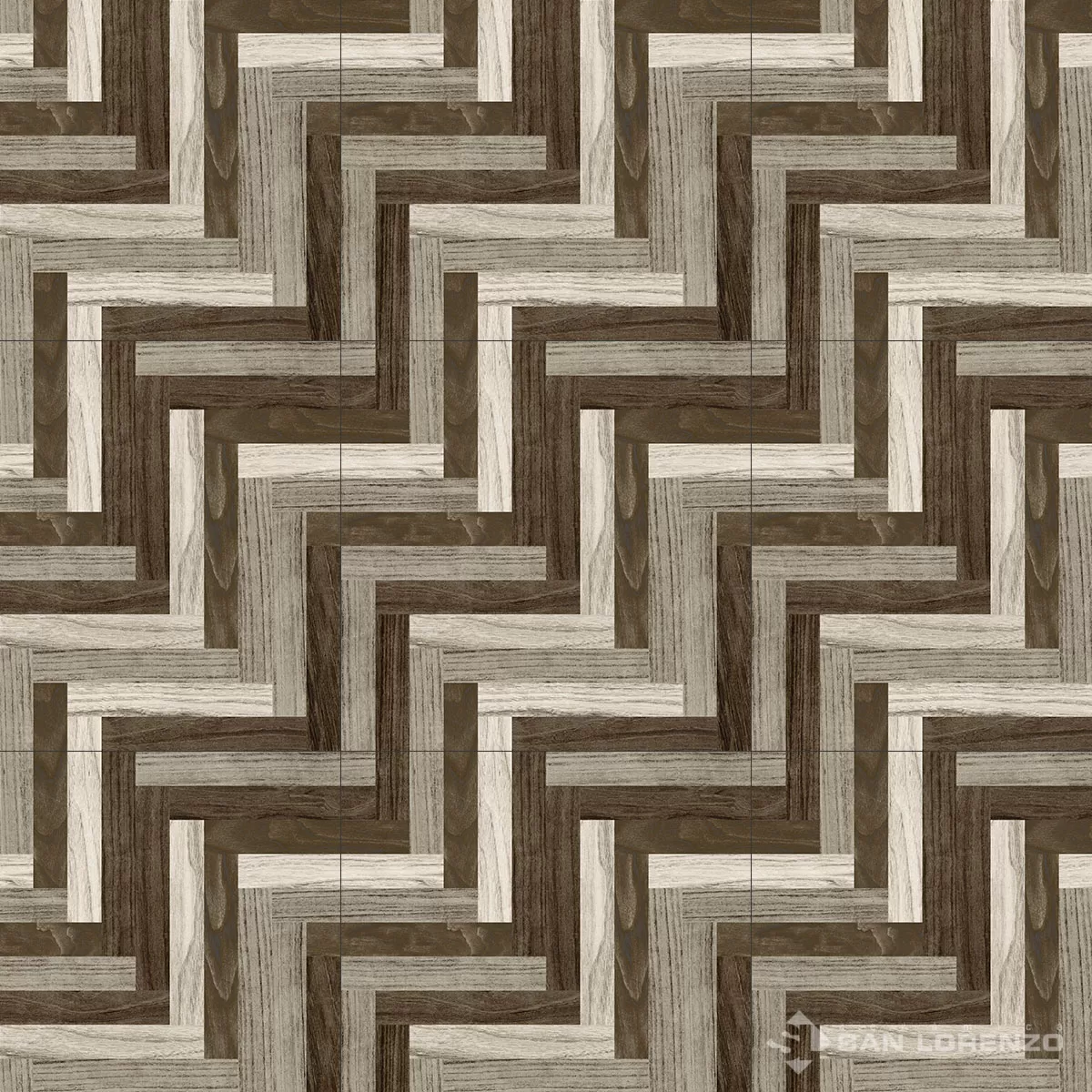 Ceramica-San-Lorenzo-PARQUET-SCALONI-GRIS Cerámico Parquet Scaloni Gris 45x45 – San Lorenzo - Imagen 3