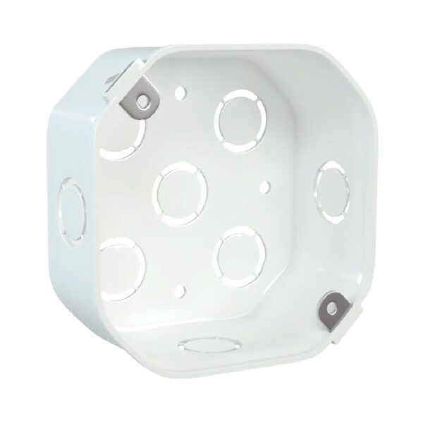 caja octagonal pvc – pavco wavin