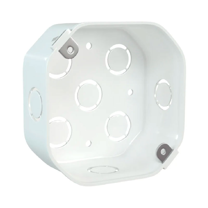 caja octagonal pvc – pavco wavin
