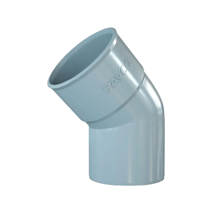 codo pvc sal de 4" x 45° – pavco wavin