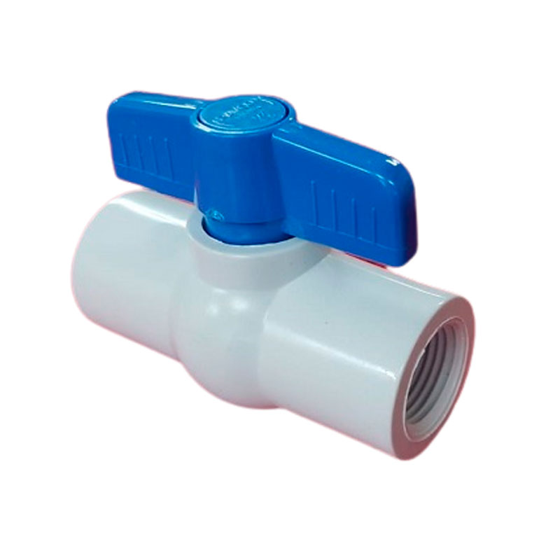 llave de paso pvc de 1/2" con rosca – pavco wavin